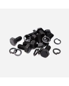 Rear Pressed Steel Axle Cover Fixing Kit - EC Marked for Late Willys MB (set of 10)